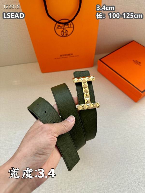 Hermes belt 34mmX100-125cm 8L (10)