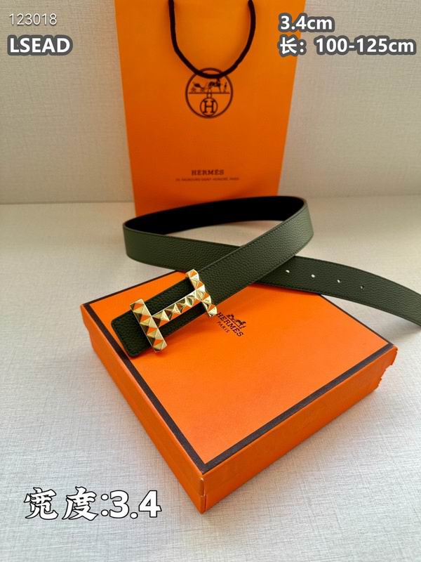 Hermes belt 34mmX100-125cm 8L (11)
