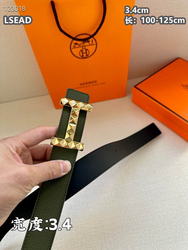 Hermes belt 34mmX100-125cm 8L (12)