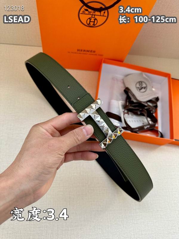 Hermes belt 34mmX100-125cm 8L (15)