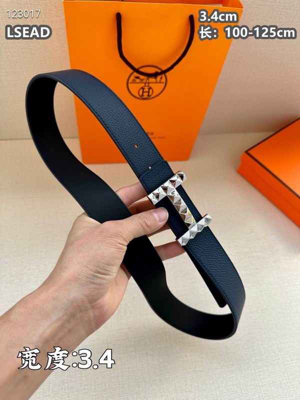 Hermes belt 34mmX100-125cm 8L (17)