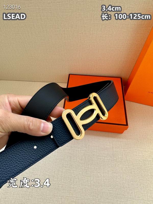 Hermes belt 34mmX100-125cm 8L (26)