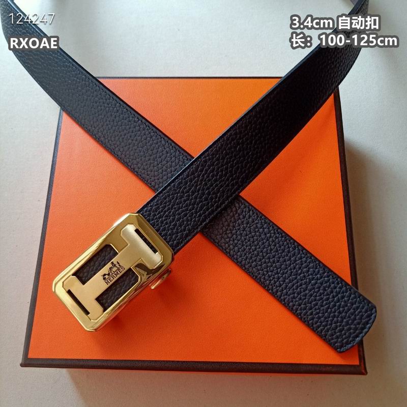 Hermes belt 34mmX100-125cm 8L (26)