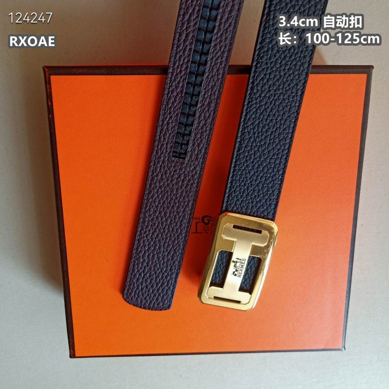Hermes belt 34mmX100-125cm 8L (27)