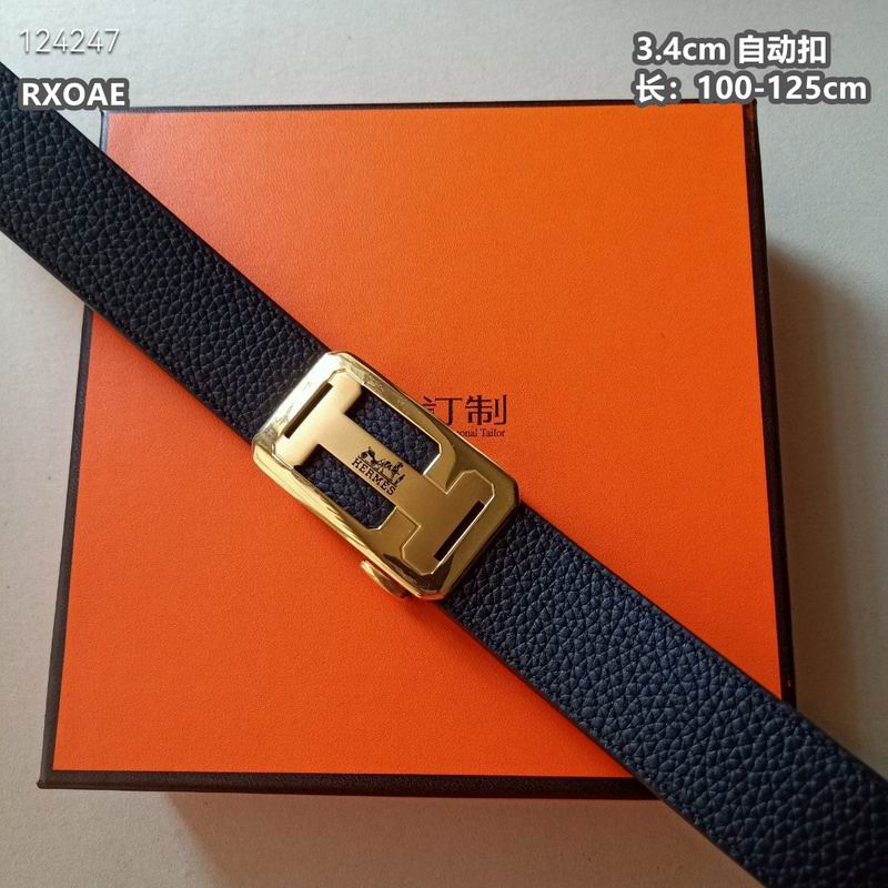 Hermes belt 34mmX100-125cm 8L (29)