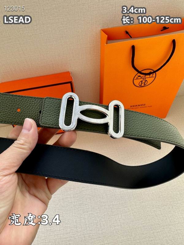 Hermes belt 34mmX100-125cm 8L (34)