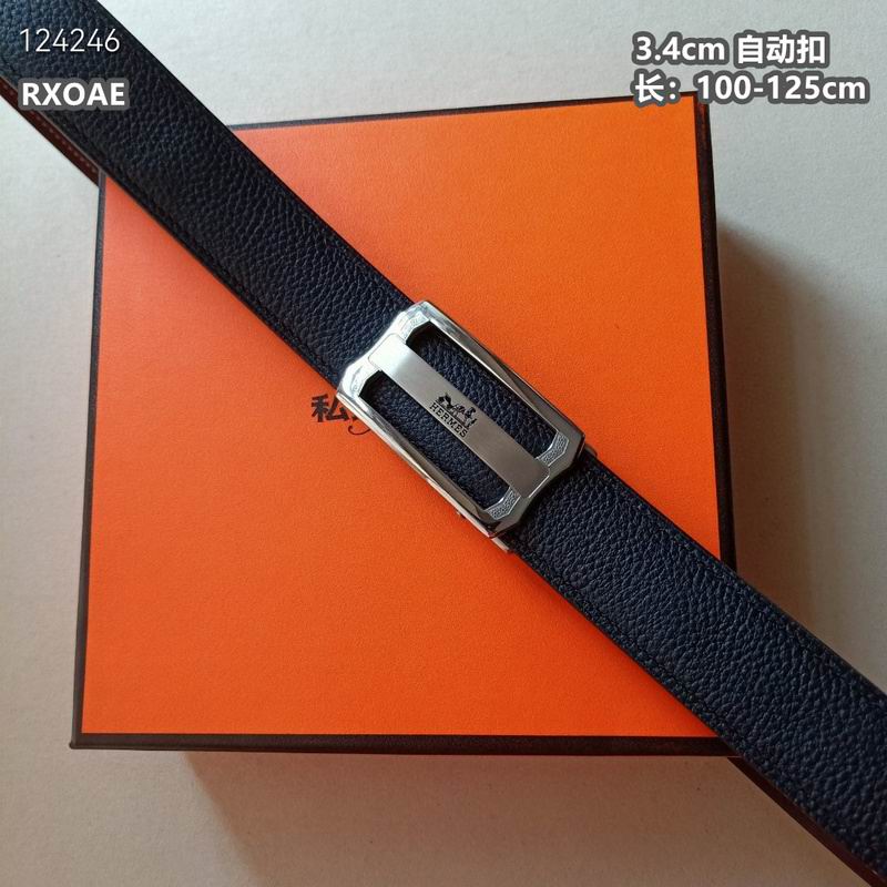 Hermes belt 34mmX100-125cm 8L (34)