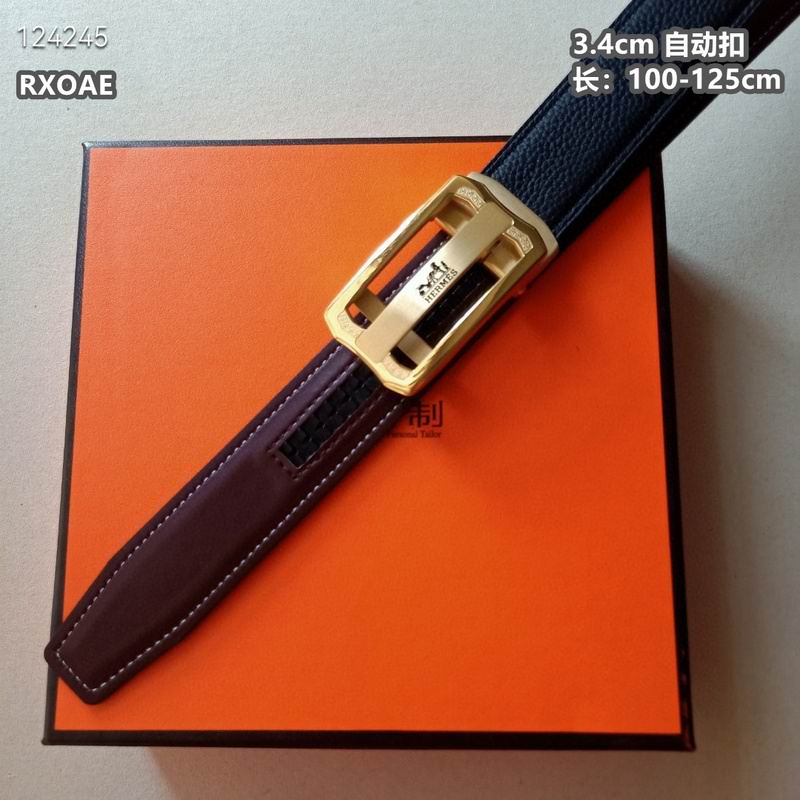 Hermes belt 34mmX100-125cm 8L (35)