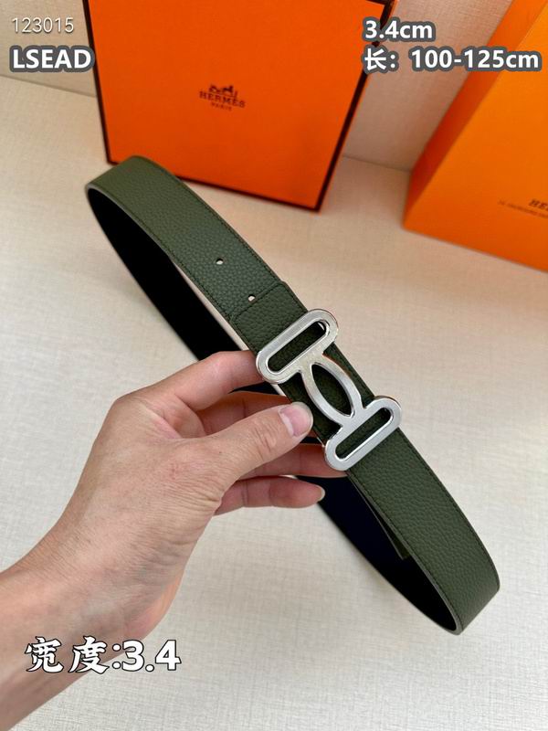 Hermes belt 34mmX100-125cm 8L (36)