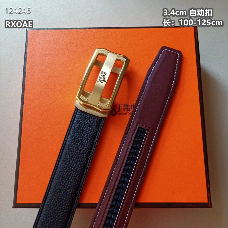 Hermes belt 34mmX100-125cm 8L (36)