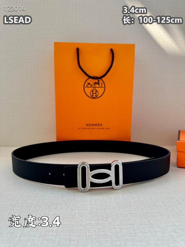 Hermes belt 34mmX100-125cm 8L (37)