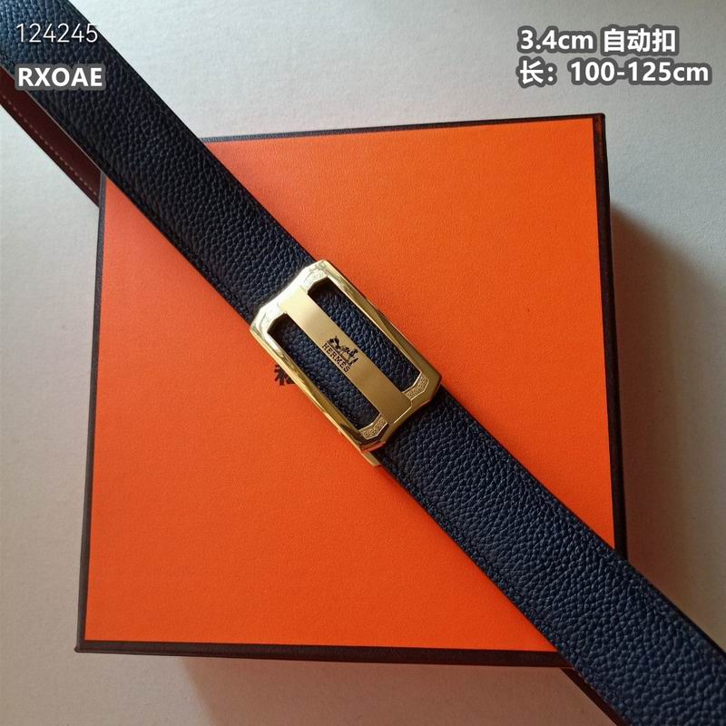 Hermes belt 34mmX100-125cm 8L (38)