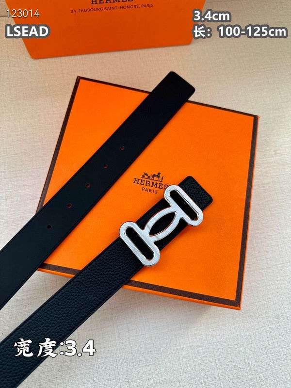 Hermes belt 34mmX100-125cm 8L (39)