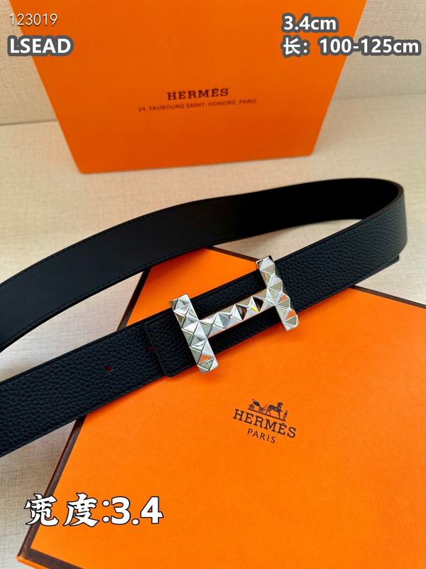 Hermes belt 34mmX100-125cm 8L (4)