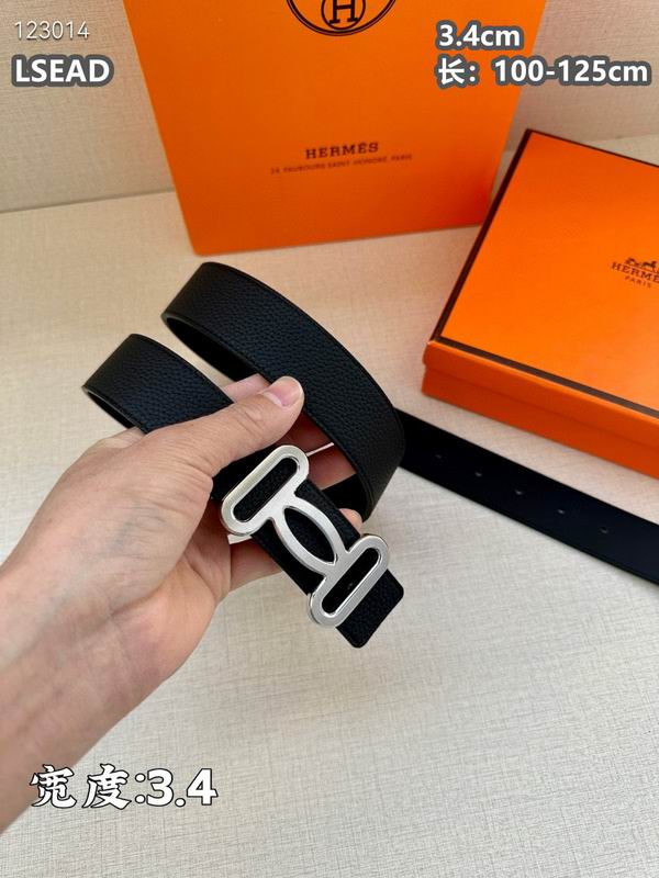 Hermes belt 34mmX100-125cm 8L (41)