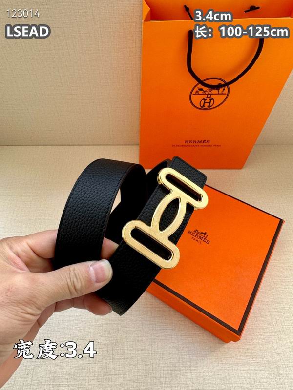 Hermes belt 34mmX100-125cm 8L (43)