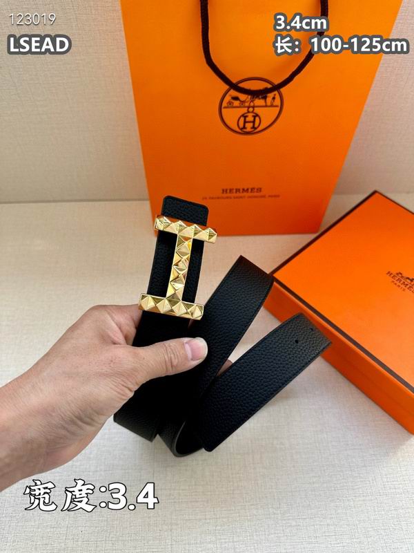 Hermes belt 34mmX100-125cm 8L (6)