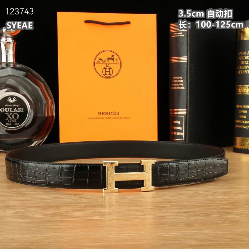 Hermes belt 35mmX100-125cm 8L (219)