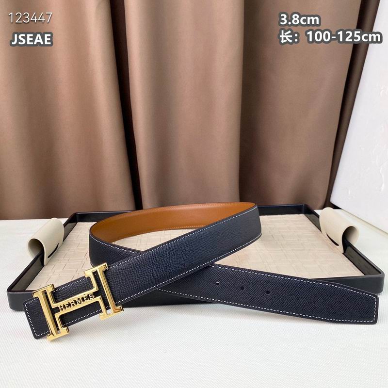 Hermes belt 38mmX100-125cm 8L (125)
