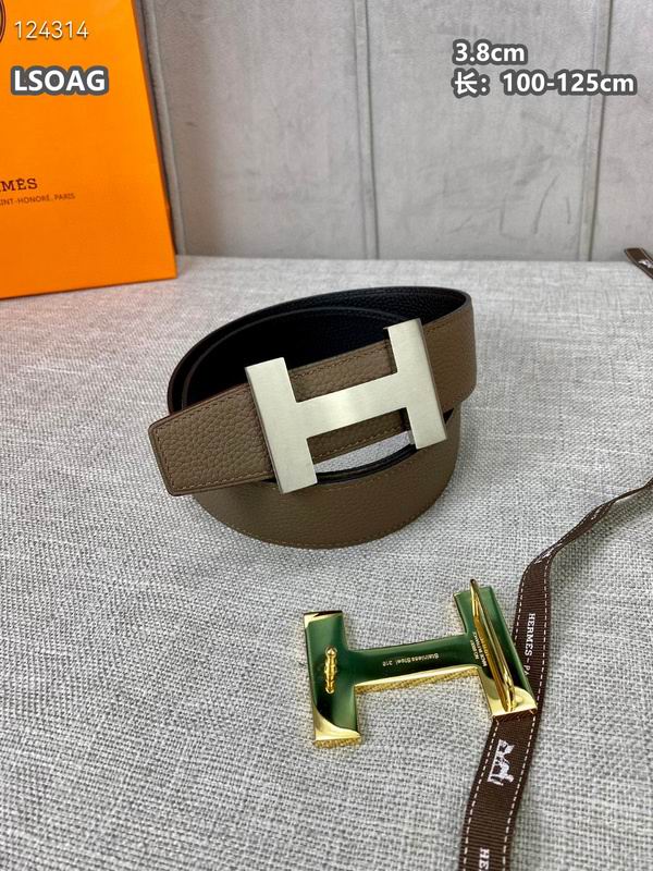 Hermes belt 38mmX100-125cm 8L (19)