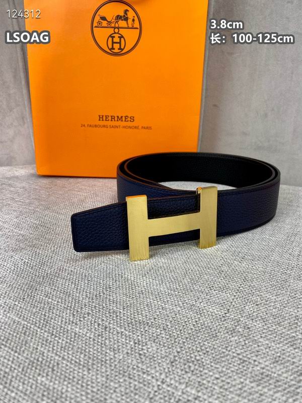 Hermes belt 38mmX100-125cm 8L (34)