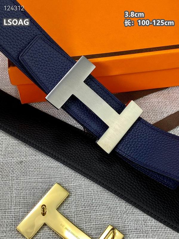 Hermes belt 38mmX100-125cm 8L (37)