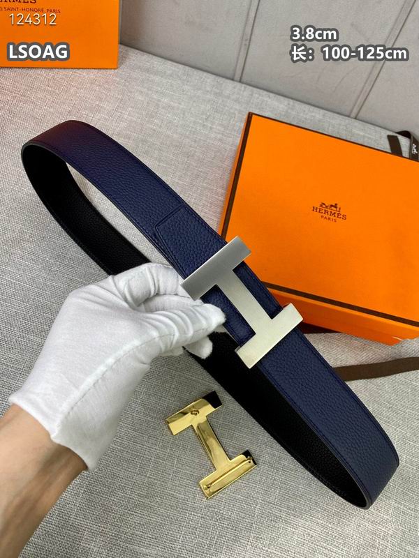 Hermes belt 38mmX100-125cm 8L (38)