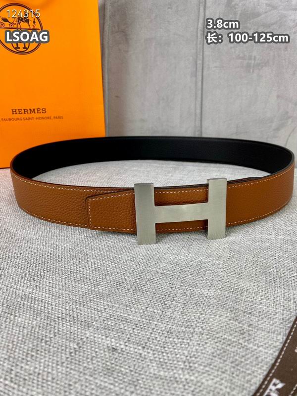 Hermes belt 38mmX100-125cm 8L (8)