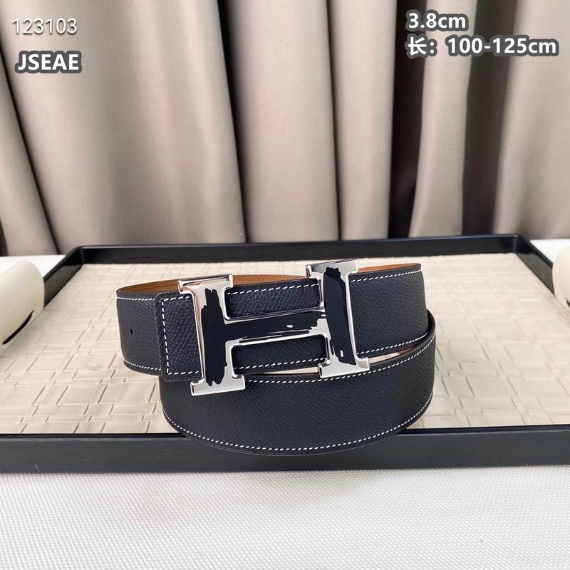 Hermes belt 38mmX100-125cm 8L (89)