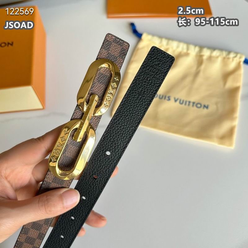 LV belt 25mmX95-115cm 8L (93)