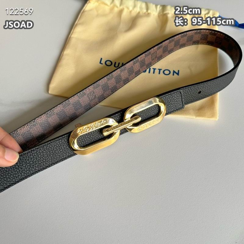 LV belt 25mmX95-115cm 8L (97)