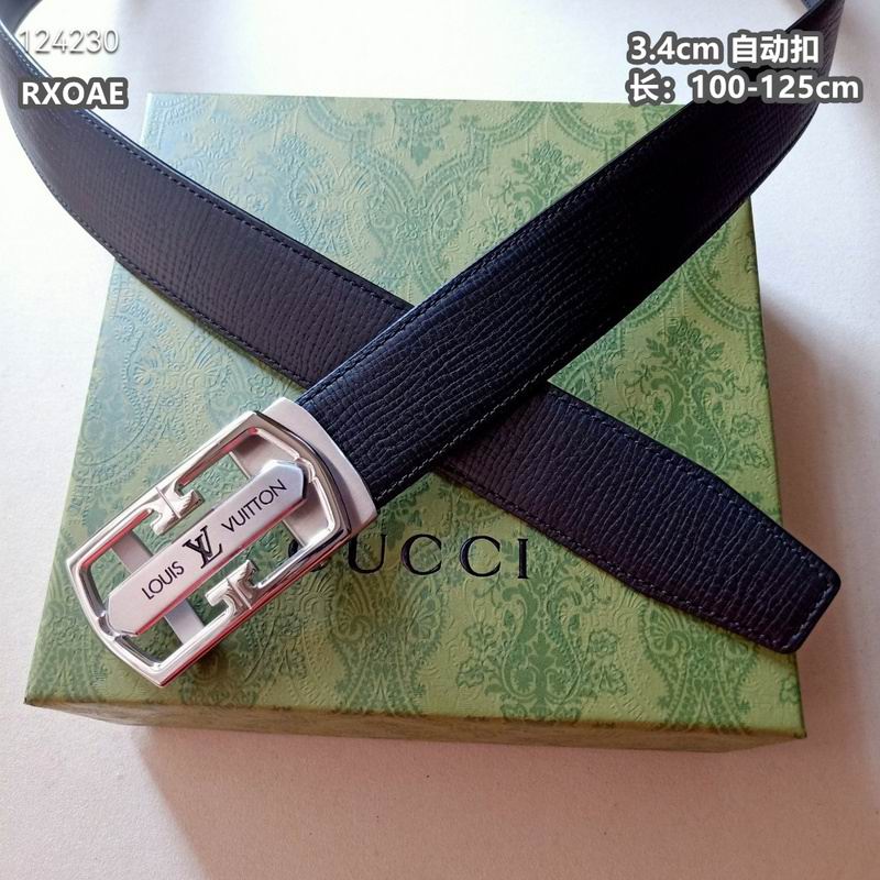 LV belt 34mmX100-125cm 8L (90)