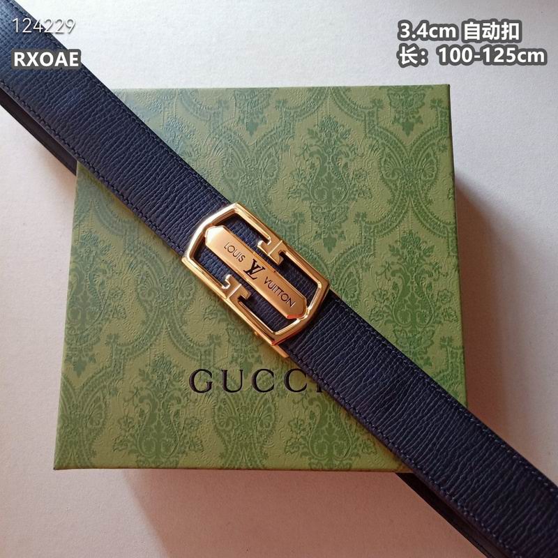 LV belt 34mmX100-125cm 8L (97)