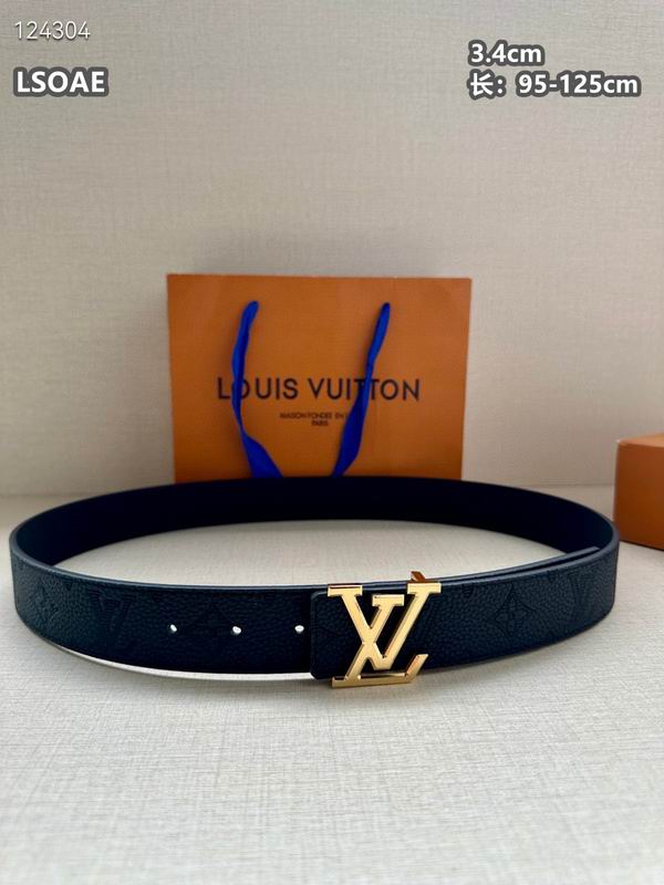 LV belt 34mmX95-125cm 8L (45)