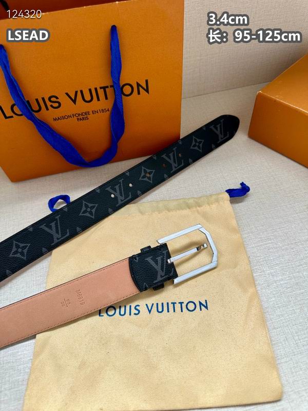 LV belt 34mmX95-125cm 8L (55)