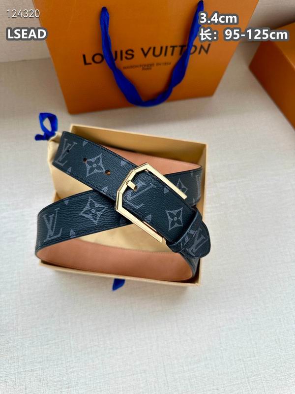 LV belt 34mmX95-125cm 8L (58)