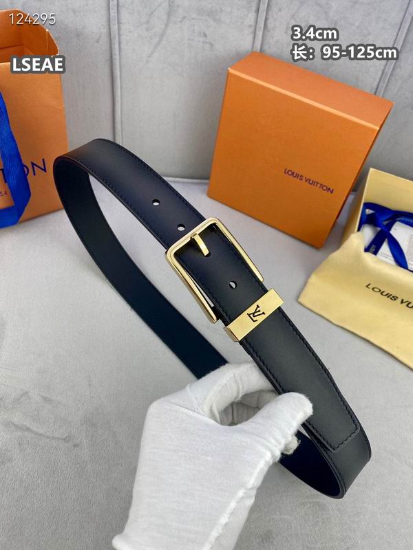 LV belt 34mmX95-125cm 8L (62)