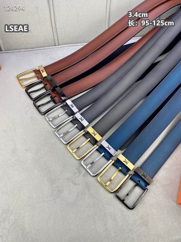 LV belt 34mmX95-125cm 8L (63)