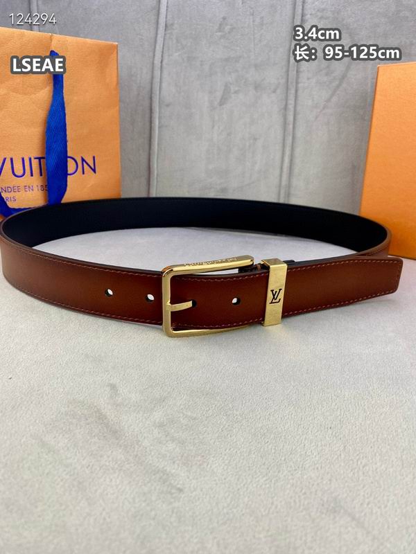 LV belt 34mmX95-125cm 8L (64)