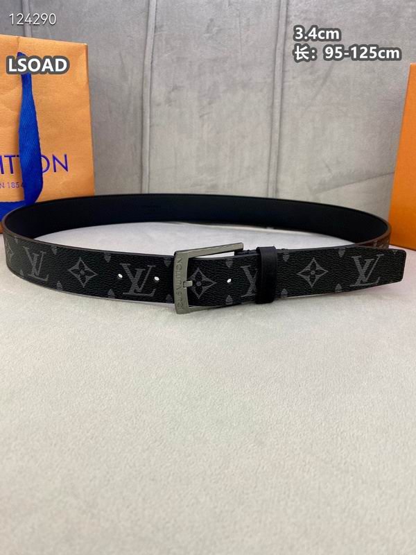 LV belt 34mmX95-125cm 8L (65)