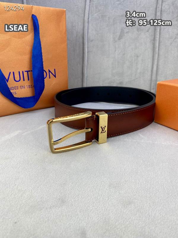 LV belt 34mmX95-125cm 8L (65)
