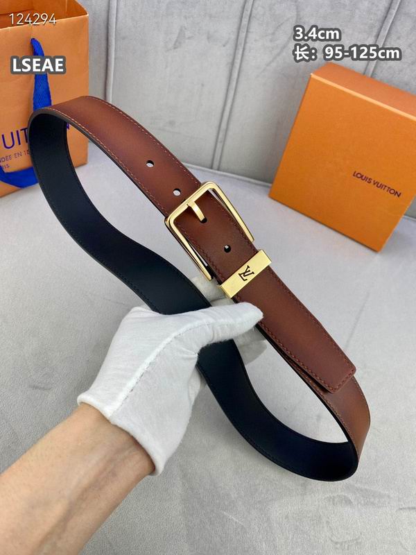 LV belt 34mmX95-125cm 8L (67)