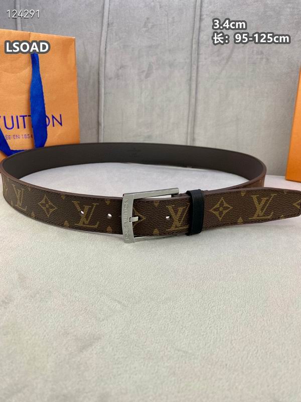 LV belt 34mmX95-125cm 8L (73)