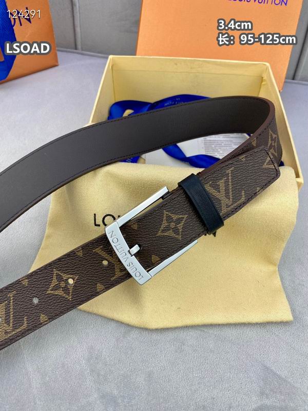 LV belt 34mmX95-125cm 8L (74)