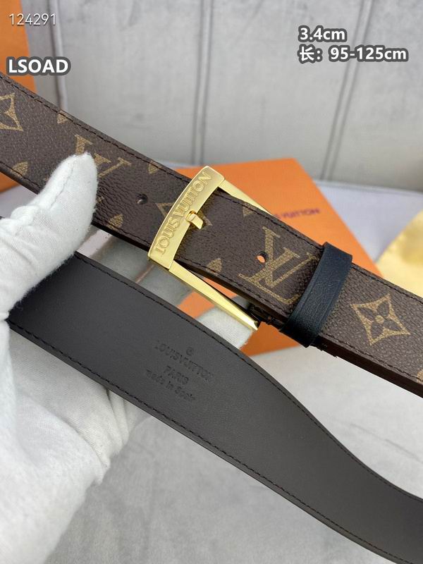 LV belt 34mmX95-125cm 8L (77)