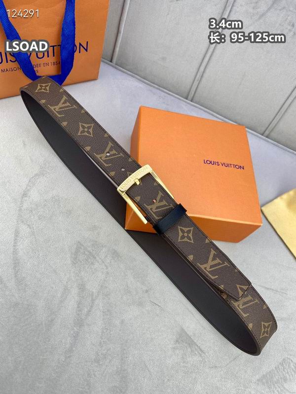 LV belt 34mmX95-125cm 8L (78)