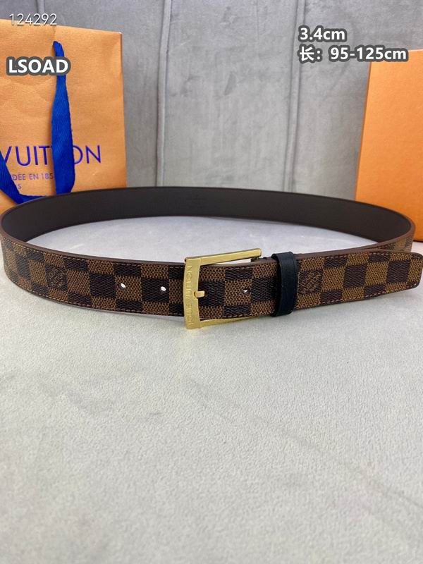 LV belt 34mmX95-125cm 8L (79)
