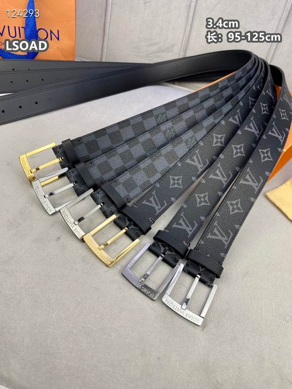 LV belt 34mmX95-125cm 8L (85)