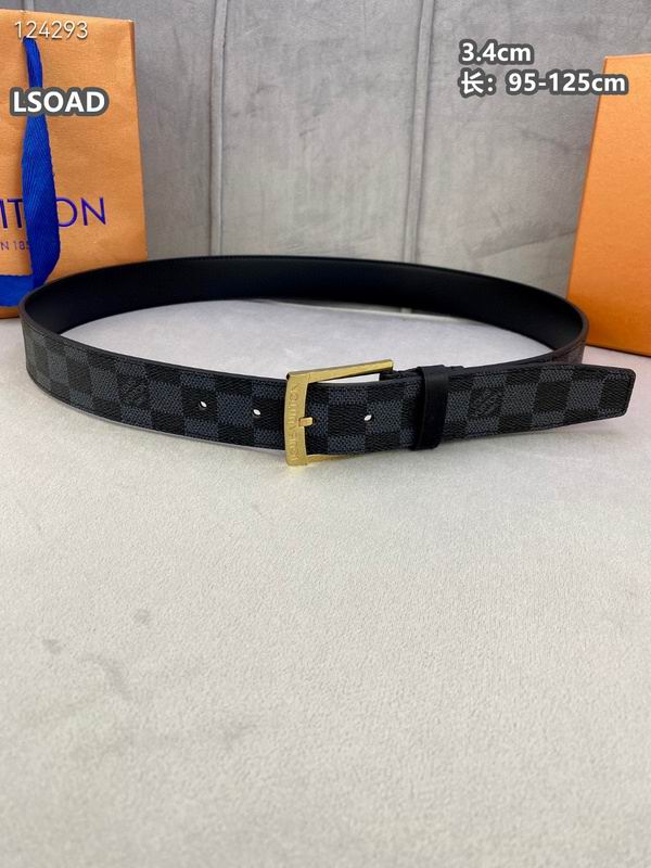 LV belt 34mmX95-125cm 8L (86)
