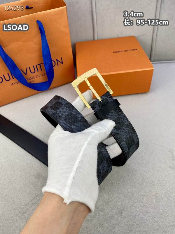 LV belt 34mmX95-125cm 8L (87)